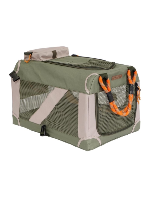 Nordic Paws luksus transportbur Army Medium