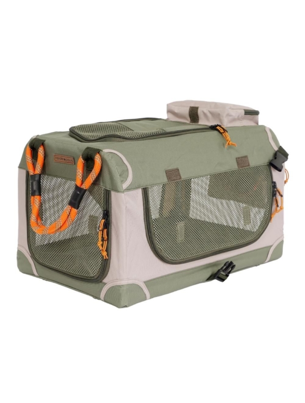 Nordic Paws luksus transportbur Army Small