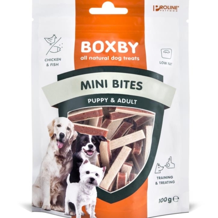 Boxby mini puppy bites 100 g.