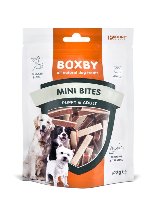 Boxby mini puppy bites 100 g.
