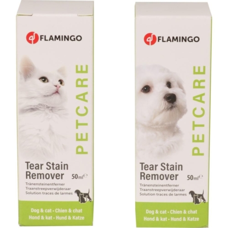 Flamingo øjenrens til hunde og katte 50 ml.