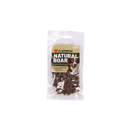 Flamingo snack nature vildsvinetern 80 g.