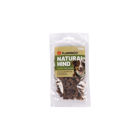 Flamingo snack nature Dådyrtern 80 g.