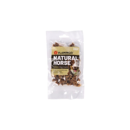 Flamingo snack nature Hestetern 80 g.