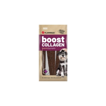 Flamingo Boost pølser med insekter og kollagen 6 stk./600 g.