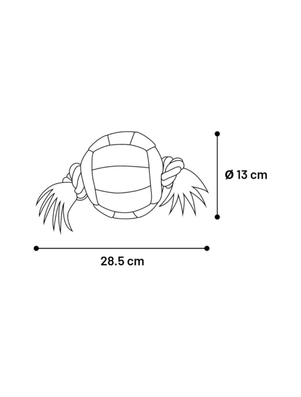 Flamingo Matchball Aqua Ø13 cm.