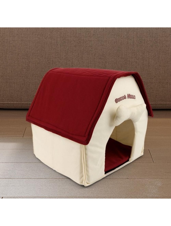 Pawise Sweet Home hundehus i stof