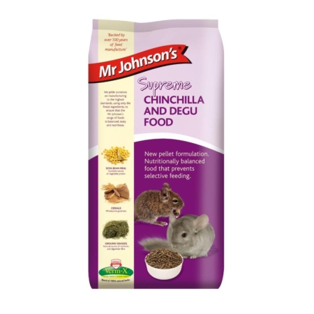 Mr. Johnson´s Chinchilla & Degu 900 g.