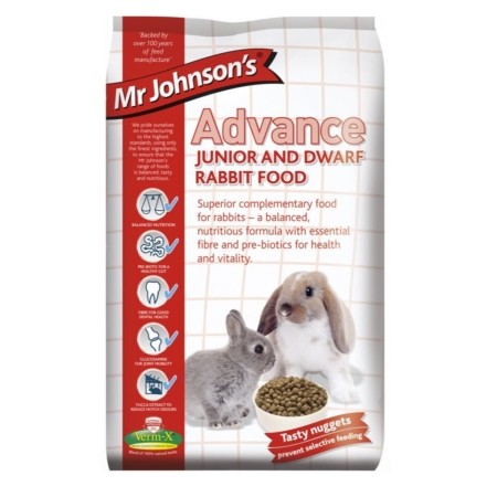 Mr. Johnson´s Advance Junior kanin foder 1,5 kg.