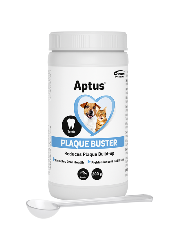 Aptus Plaque Buster, mundhygiejne til hund og kat 200 g.