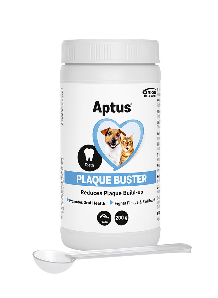 Aptus Plaque Buster, mundhygiejne til hund og kat 200 g.