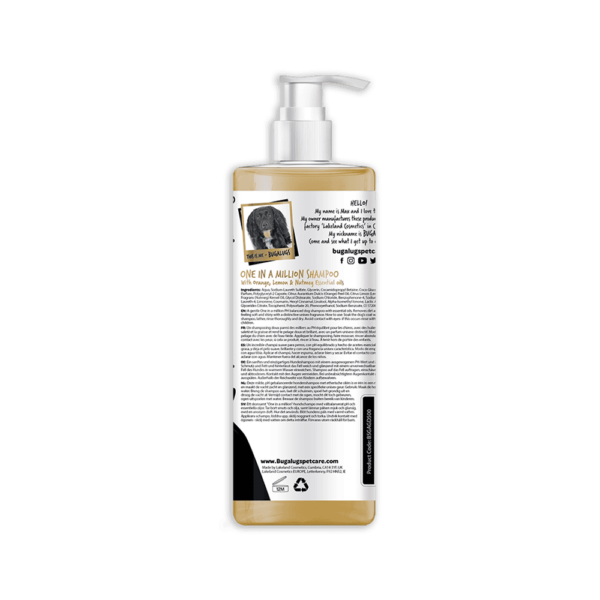 Bugalugs One in a Million Luxury Dog shampoo 500 ml.