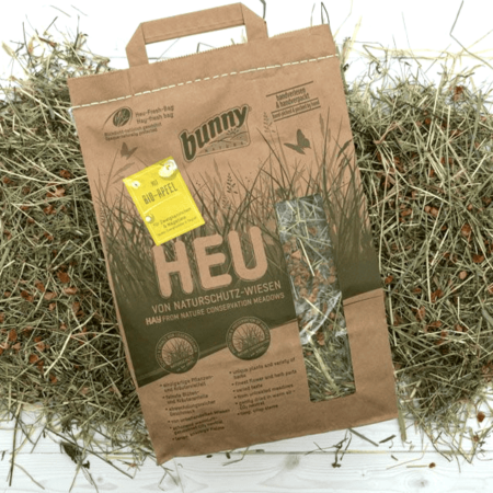 Bunny Nature Conservation Meadows Naturfredet Hø med æbler 250 g.