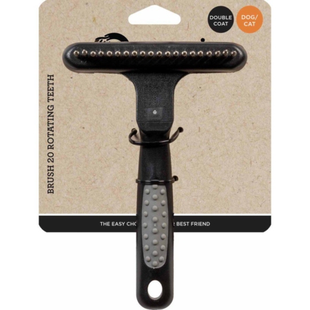 Ozami børste med 20 roterende tænder 11.4 cm. bred