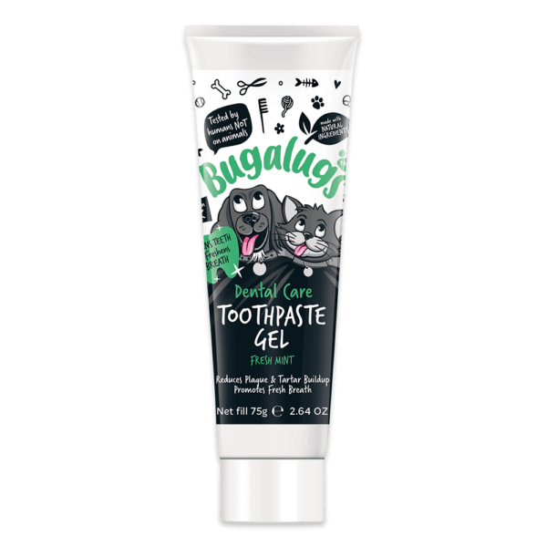 Bugalugs Dental Care Toothpaste Gel with Fresh Mint 75g