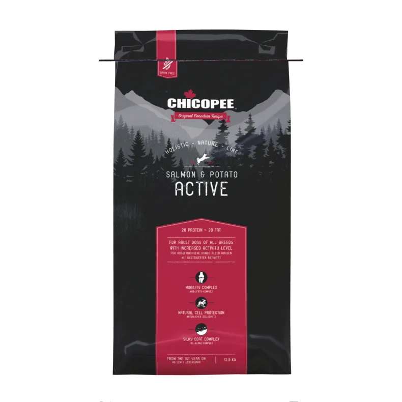 Chicopee Holistic Nature Line Active Laks & kartoffel 12 kg.