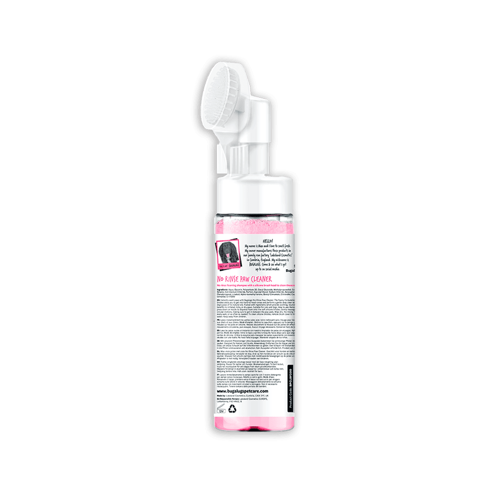 Bugalugs Baby Fresh No Rinse Paw Cleaner for Dogs & Cats, 200 ml. - Billede 2