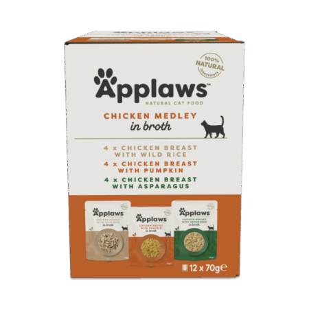 Applaws multipack Kyllingemix 12x70 g.