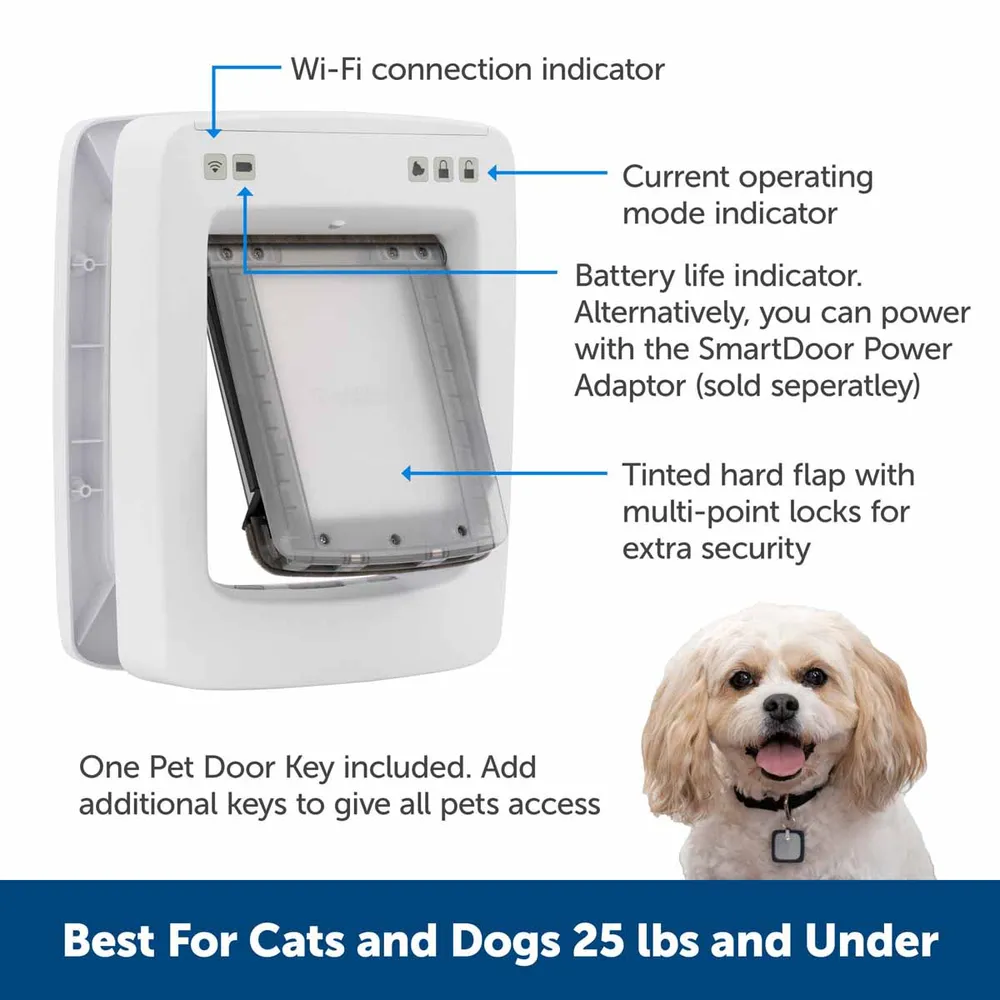 Petsafe Hunde/kattedør Ecom Connected Smart Door - str. L - Billede 5