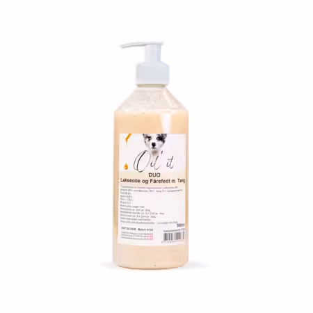 Oil'it Duo Lakseolie og Fårefedt med Tang 500 ml.