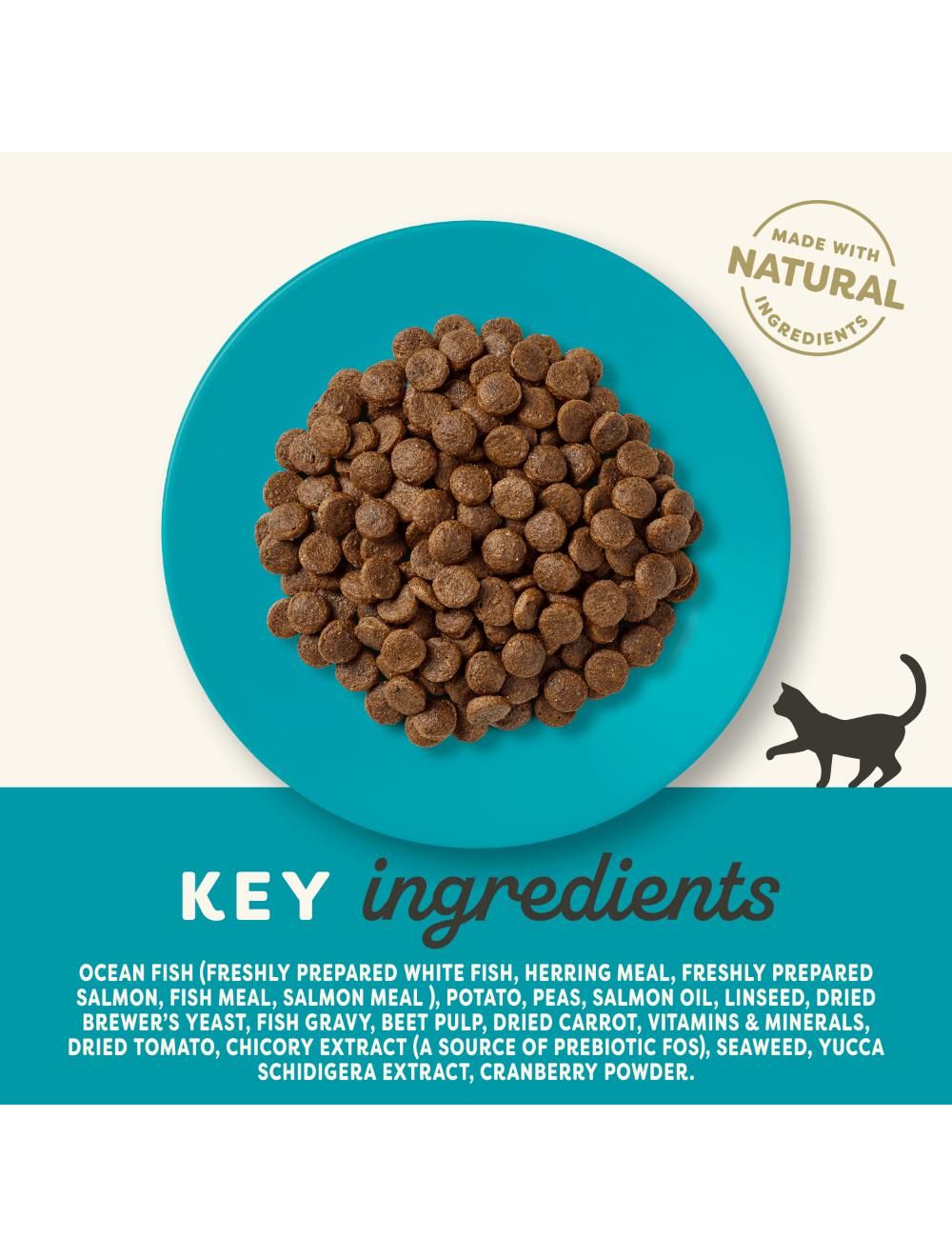 Applaws Makrel & Laks tørfoder 1,8 kg. til kat
