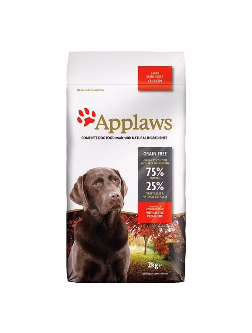 Applaws Kylling tørfoder til hund Large Breed 2 kg.