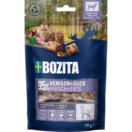 Bozita snacks Meaty Bites Vildt & And 70 g.
