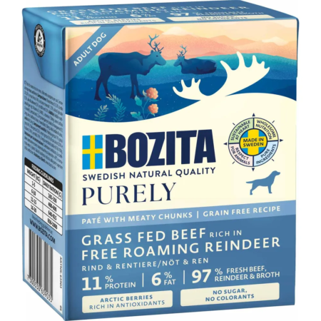 Bozita Purely Pate Adult Dog Ren 370 g.