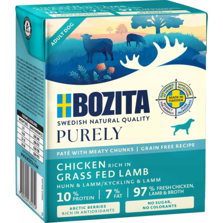 Bozita Purely Pate Adult Dog Lam 370 g.