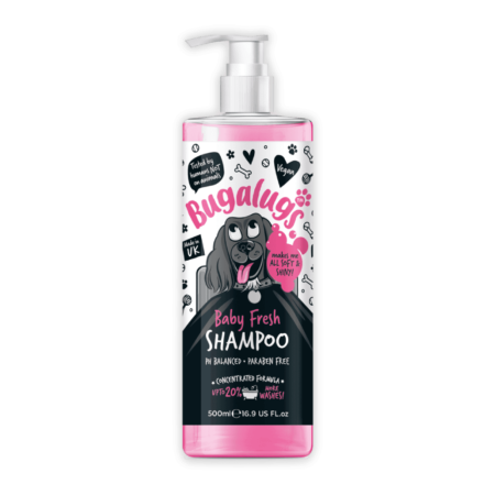 Bugalugs Baby Fresh Shampoo til hunde 500 ml.