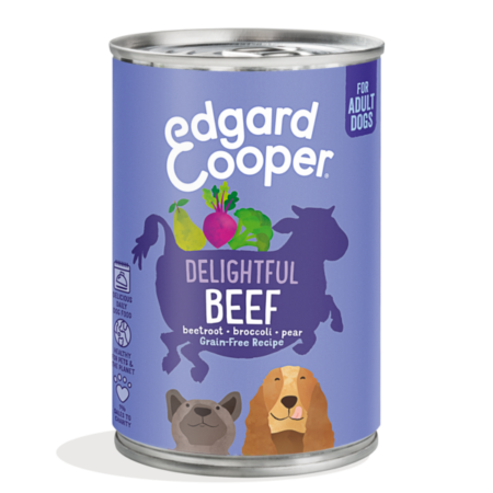 Edgard & Cooper vådfoder Okse Adult 400 g.