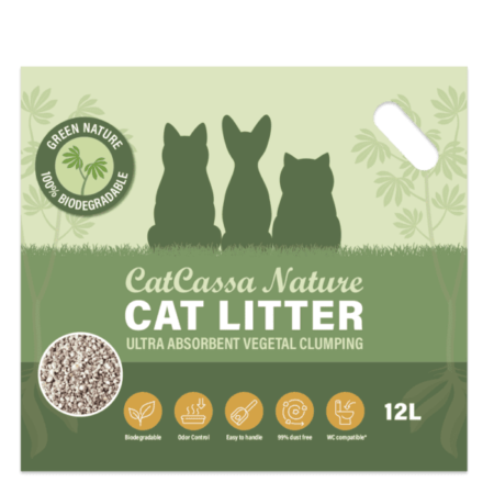 CatCassa Nature kattegrus Neutral 12 liter