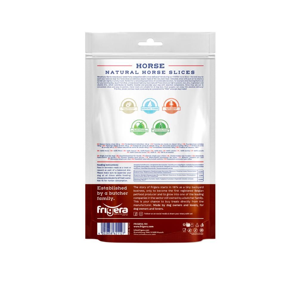 Frigera Natural Dog Chews Hestestykker 100 g.