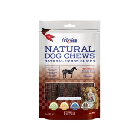 Frigera Natural Dog Chews Hestestykker 100 g.
