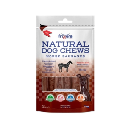 Frigera Natural Dog Chews Hestepølser 12 cm. 5 stk.