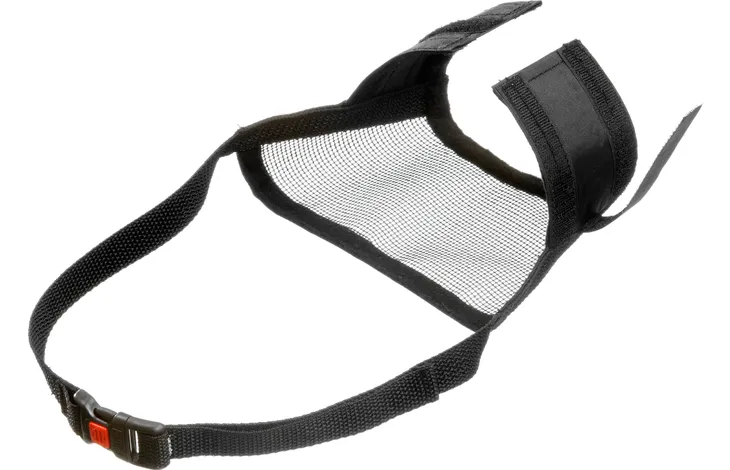 Flamingo mundkurv m/net sort. - Muzzle soft. - Billede 5