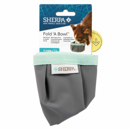 Sherpa foldbar skål 15x15x9 cm.