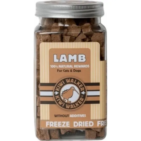 Kiwi Walker frysetørret godbidder Lam 90 g.