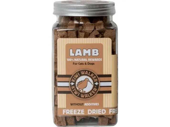 Kiwi Walker frysetørret godbidder Lam 90 g.