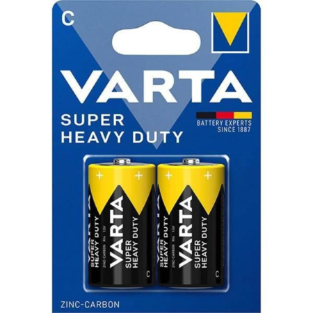 Varta Baby R14P batteri 2 pak Super Heavy duty Zinc-Carbon