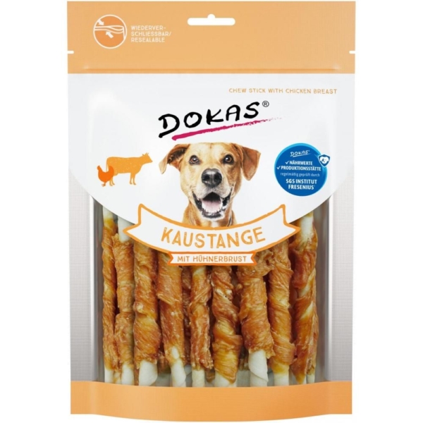 Dokas Tyggepind med kyllingebryst 200 g.