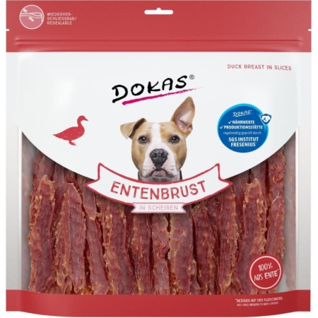 Dokas Andebryststrimler 900 g.