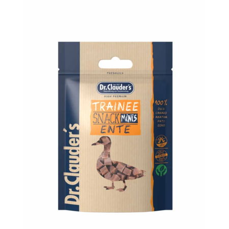 Dr. Clauder´s trainee Dog mini snack Duck 50 g.