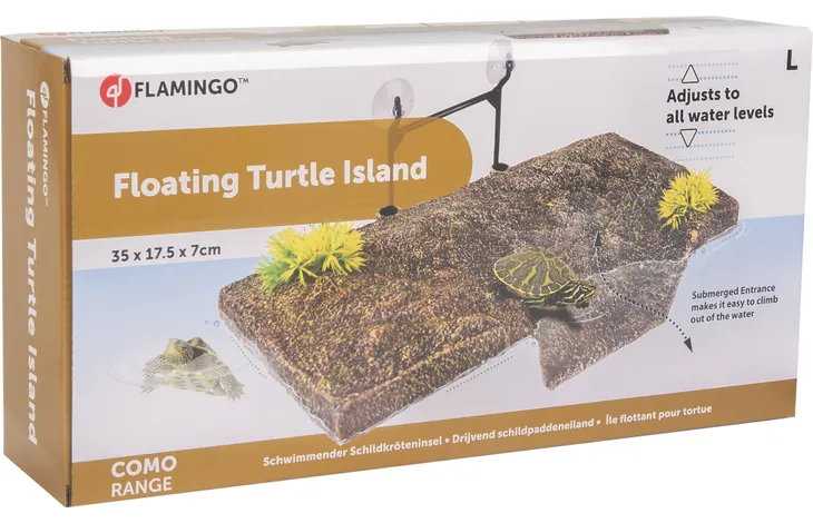 Flamingo Dekoration Como Brown Island Plant