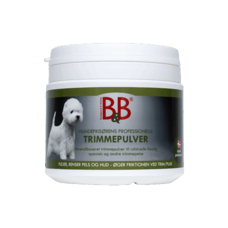 B&B Hundefrisørens professionelle Trimmepulver