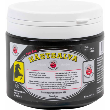 Fyra Ess Hestesalve 500 ml.