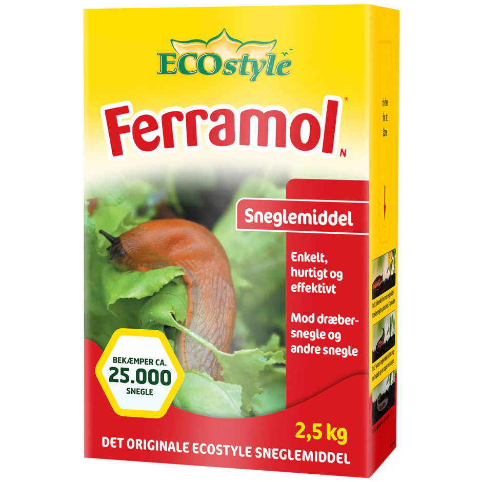ECOstyle Ferramol Sneglemiddel 2,5 kg.