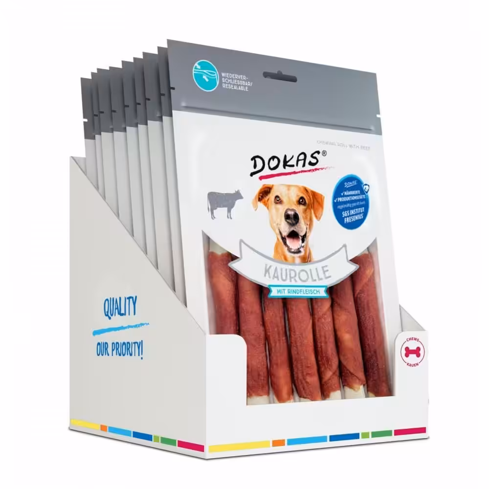 Dokas Tyggerulle m. okse 190g