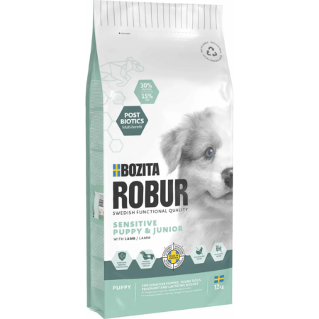 Bozita Robur Sensitive Grain Free Puppy & Junior 12 kg.