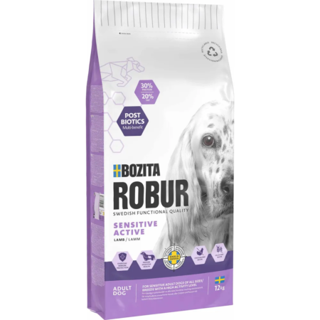 Bozita Robur Sensitive Grain Free Active 12 kg.